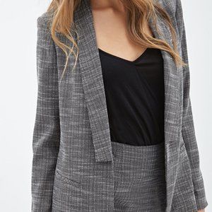 Forever 21 Contemporary Classic Tweed Blazer